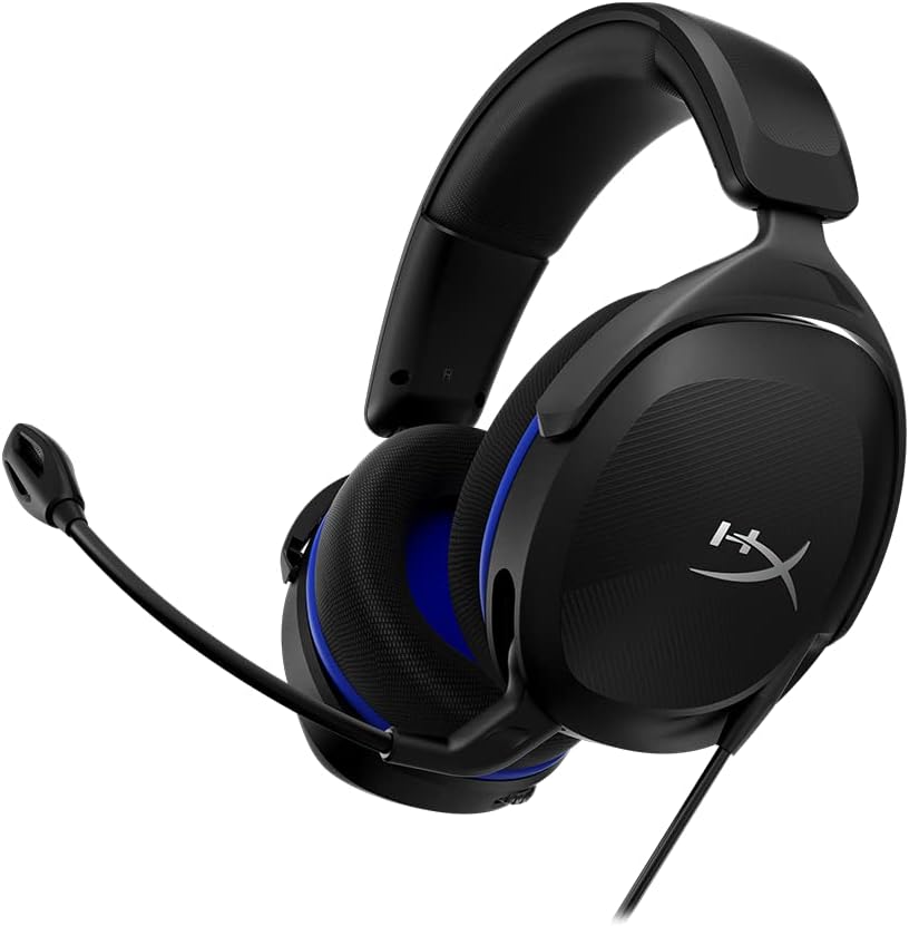 HyperX Cloud Stinger 2 Core - Gaming Headset for Playstation, Lightweight Over-Ear Headset with mic, Swivel-to-Mute Functi...