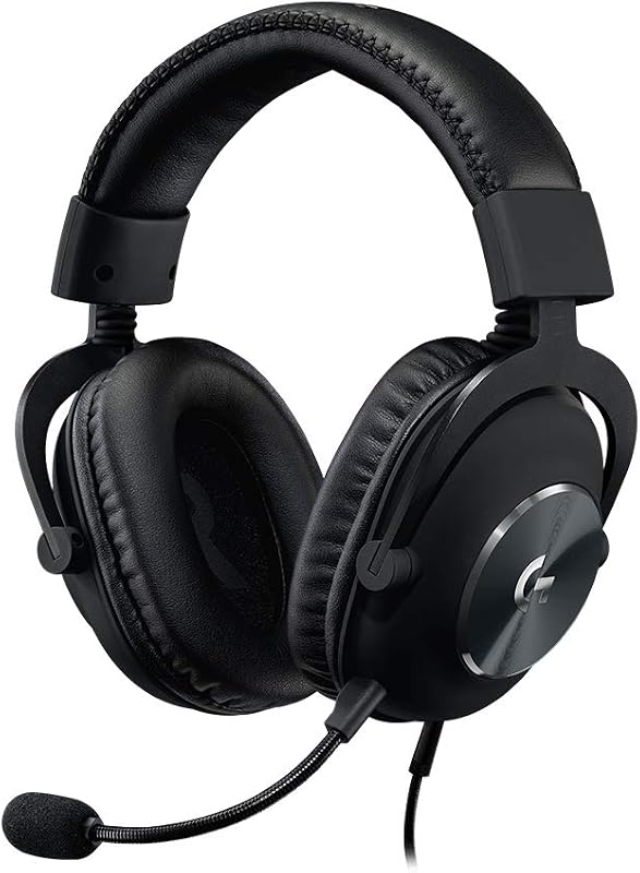 Logitech G Pro X Wired Gaming Headset: Blue VO!CE Detachable Boom Mic