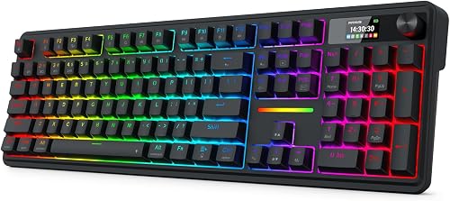 Redragon K762 Wireless Gasket Gaming Keyboard w/Hype Screen & Knob, 10 — Real-world performance testing in action
