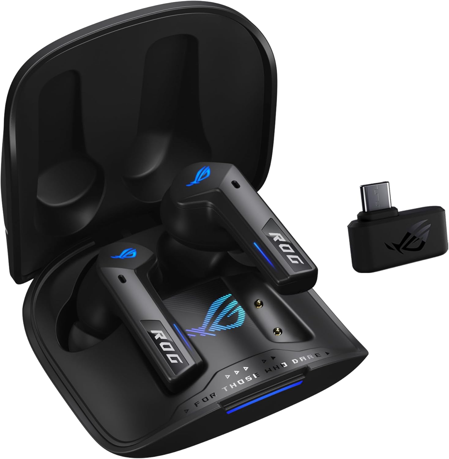 ASUS ROG Cetra True Wireless SpeedNova Gaming Earbuds – Dual-Mode (BT, 2.4GHz), Dirac Opteo, Bone-Conduction AI Mic, Adapt...