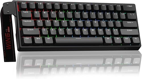 Aula WIN60 HE - 60% Mechanical Gaming Keyboard Wired, Magnetic Switch — Build quality and design details up close