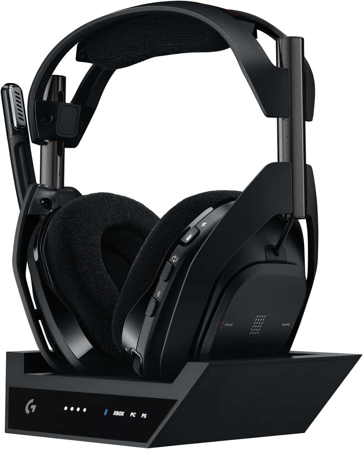 Logitech G Astro A50 X Multi-Platform Wireless Gaming Headset + Base Station for PS5/Xbox/PC: PLAYSYNC Video & Audio Switc...