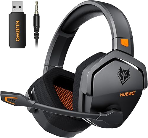 NUBWO Wireless Gaming Headset with Mic for Ps5 Ps4 PC, Zero Interferen — Real-world performance testing in action