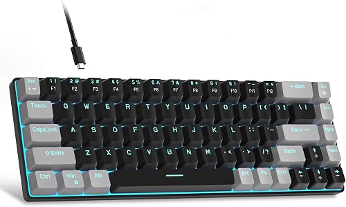 MageGee Portable 60% Mechanical Gaming Keyboard, MK-Box LED Backlit Co — Real-world performance testing in action
