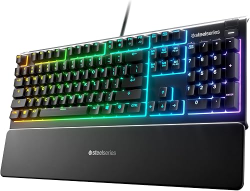 SteelSeries Apex 3 RGB Gaming Keyboard – 10-Zone RGB Illumination – IP — Side-by-side comparison of top picks in this category