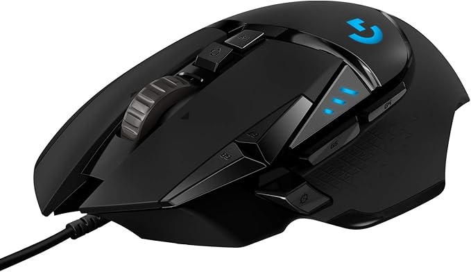 Logitech G502 Hero High Performance Wired Gaming Mouse, Hero 25K Senso — Our recommended configuration for best results