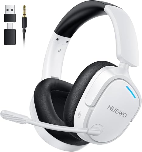 NUBWO Wireless Gaming Headset for PS5/PS4, PC, Laptop, Mac, 20ms Low-L — Our recommended configuration for best results