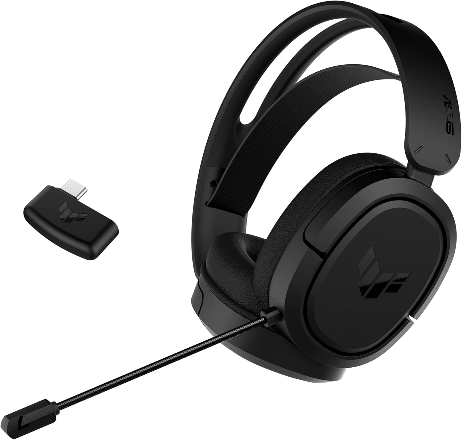 ASUS TUF Gaming H1 Wireless Gaming Headset with Mic – 2.4GHz via USBC, Virtual 7.1 Surround Sound, Deep Bass, Discord/Team...