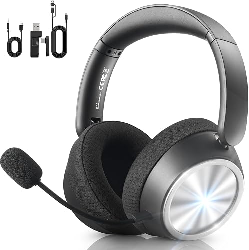Wireless Gaming Headset for PS5,Xbox,PC,PS4,Mac,Switch,Mobile,2026 Blu — Our recommended configuration for best results