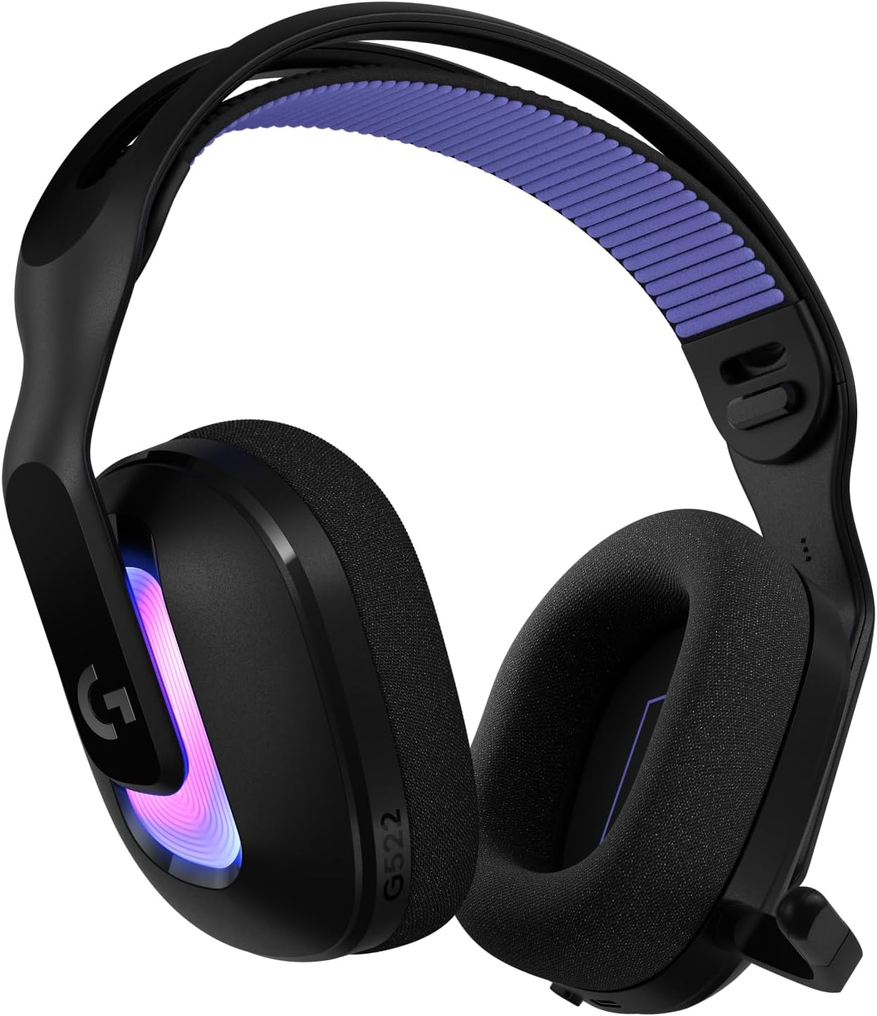 Logitech G522 Lightspeed Wireless Gaming Headset, Full-Band Mic, Advanced Audio, Tri-Connect (Lightspeed, Bluetooth, USB A...
