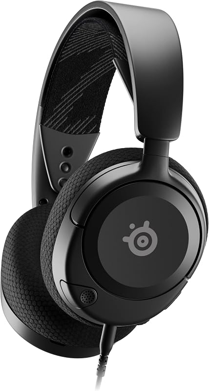 SteelSeries Arctis Nova 1 Multi-System Gaming Headset — Hi-Fi Drivers — 360° Spatial Audio — Comfort Design — Durable — Ul...