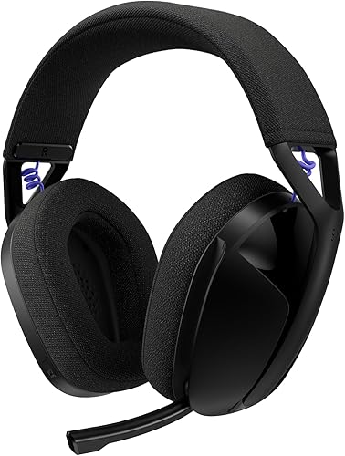 Logitech G321 Lightspeed Wireless Bluetooth Gaming Headset, Dynamic Co — Build quality and design details up close