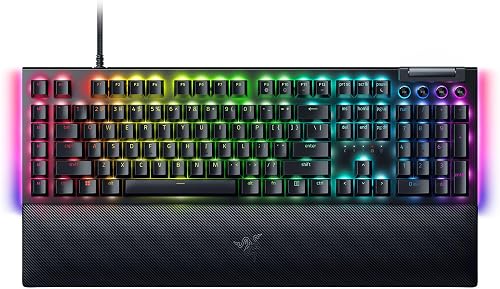Razer BlackWidow V4 Mechanical Gaming Keyboard: Green Switches Tactile — Real-world performance testing in action