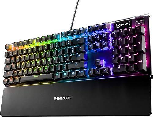 SteelSeries USB Apex 5 Hybrid Mechanical Gaming Keyboard – Per-Key RGB — Side-by-side comparison of top picks in this category
